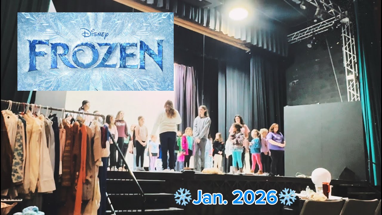 FROZEN THE MUSICAL // Theatre Vlog Jan 2026