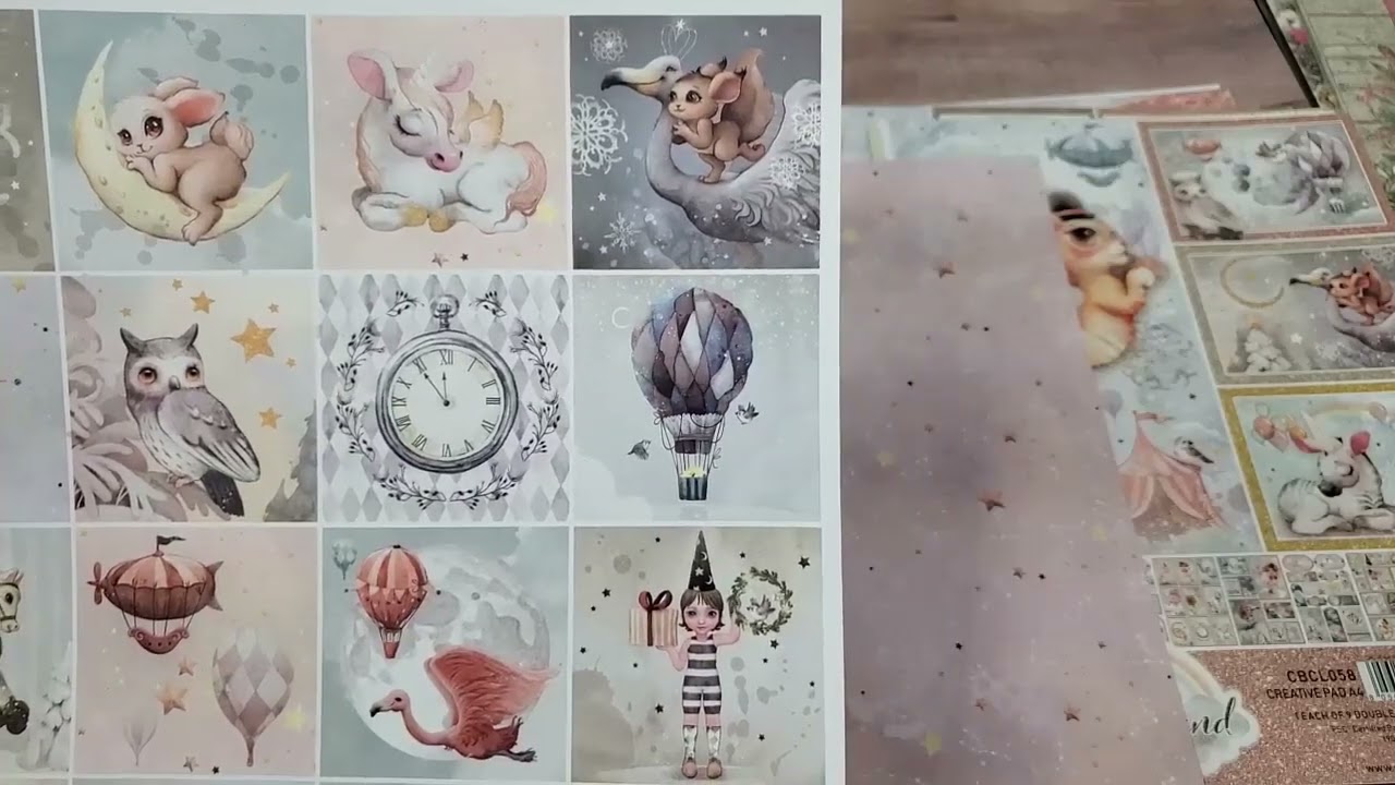 Ciao Bella New Scrapbook Paper  Dreamland Let'See !!!