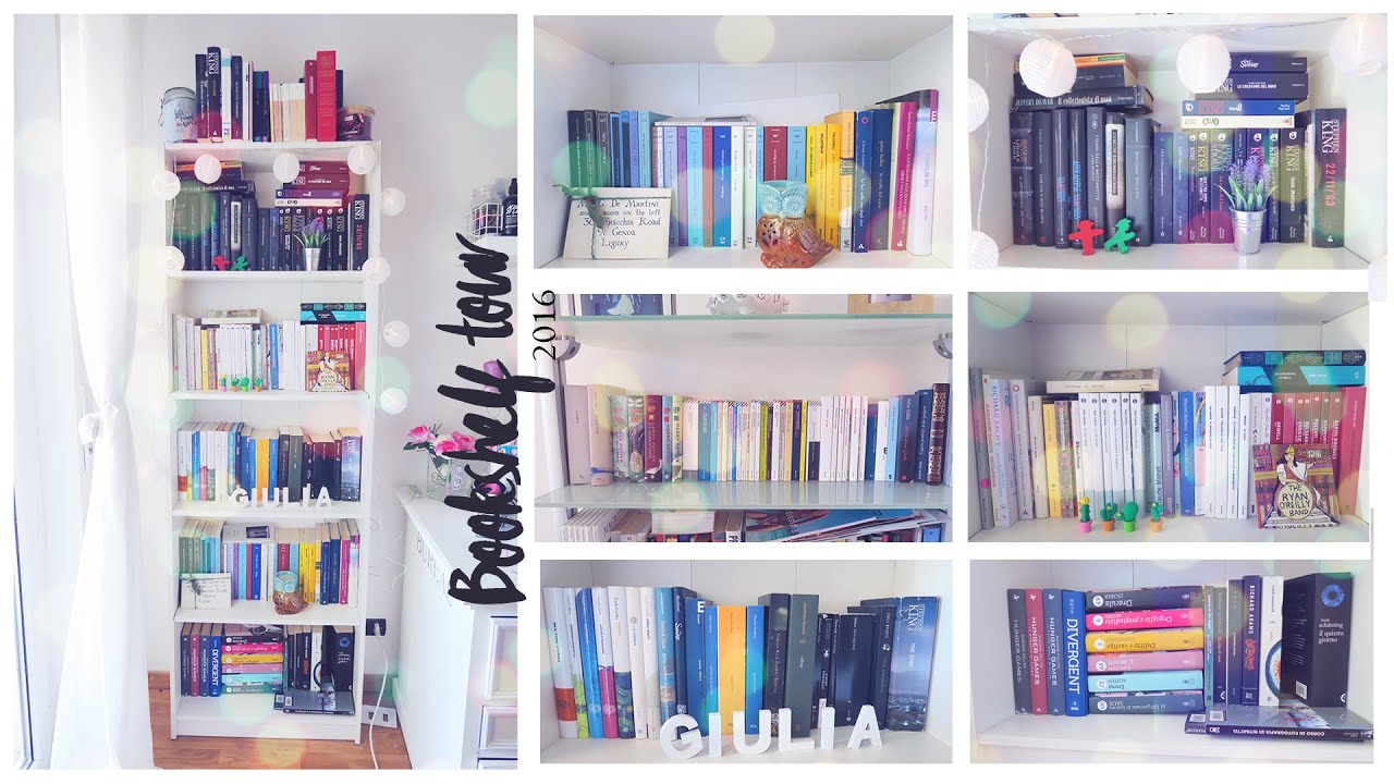 Bookshelf tour 2016 || Julie Demar