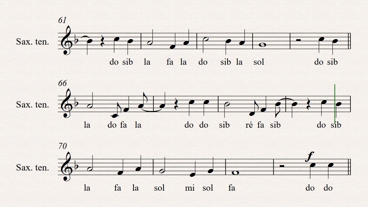 SOBRE AS ONDAS DO MAR | 467 Harpa Cristã [ Partitura de Sax Tenor COM NOTAS ] 👇PARTITURA PDF👇