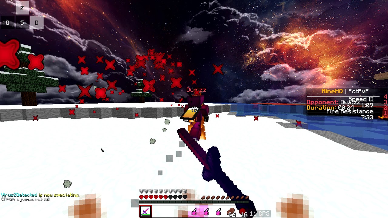 ZIBLACKING VS Dualzz HELICOPTERCLICKS TOO OP