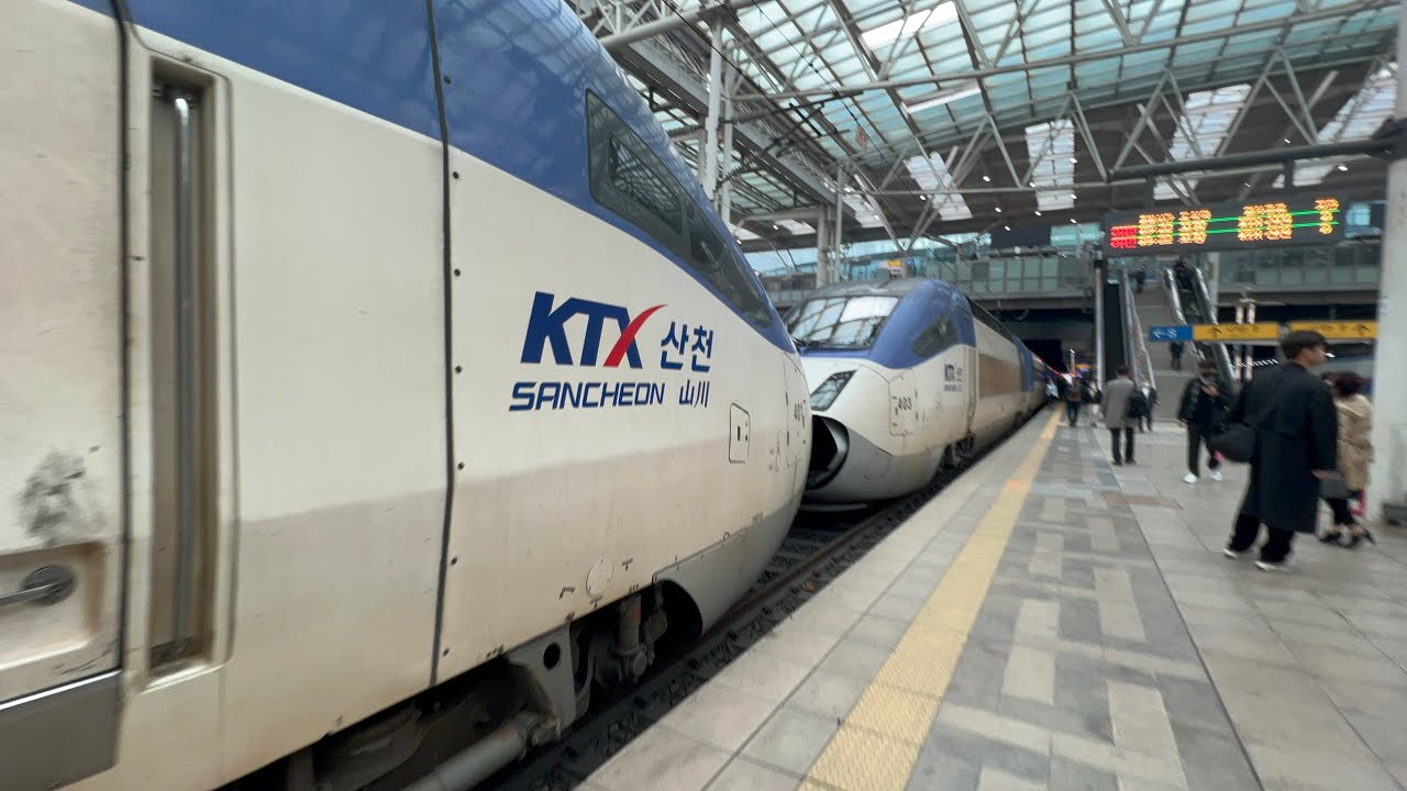 기차여행 | KTX 산천 | 서울역에서 대전역까지 출장 | 한국여행 어디까지 가 봤니? | 조필름 일상
