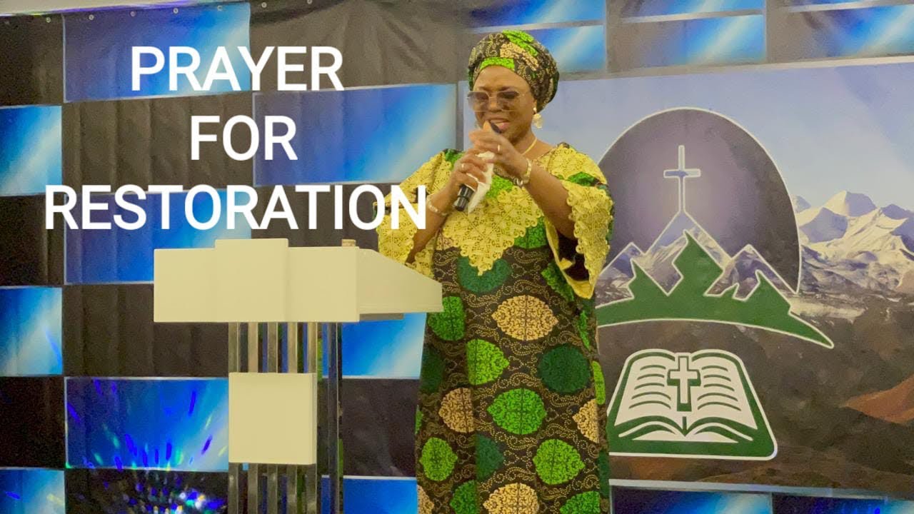 Restoration Hour With Pst. Rachael Omobude  #BIMoutreach #prayerservice
