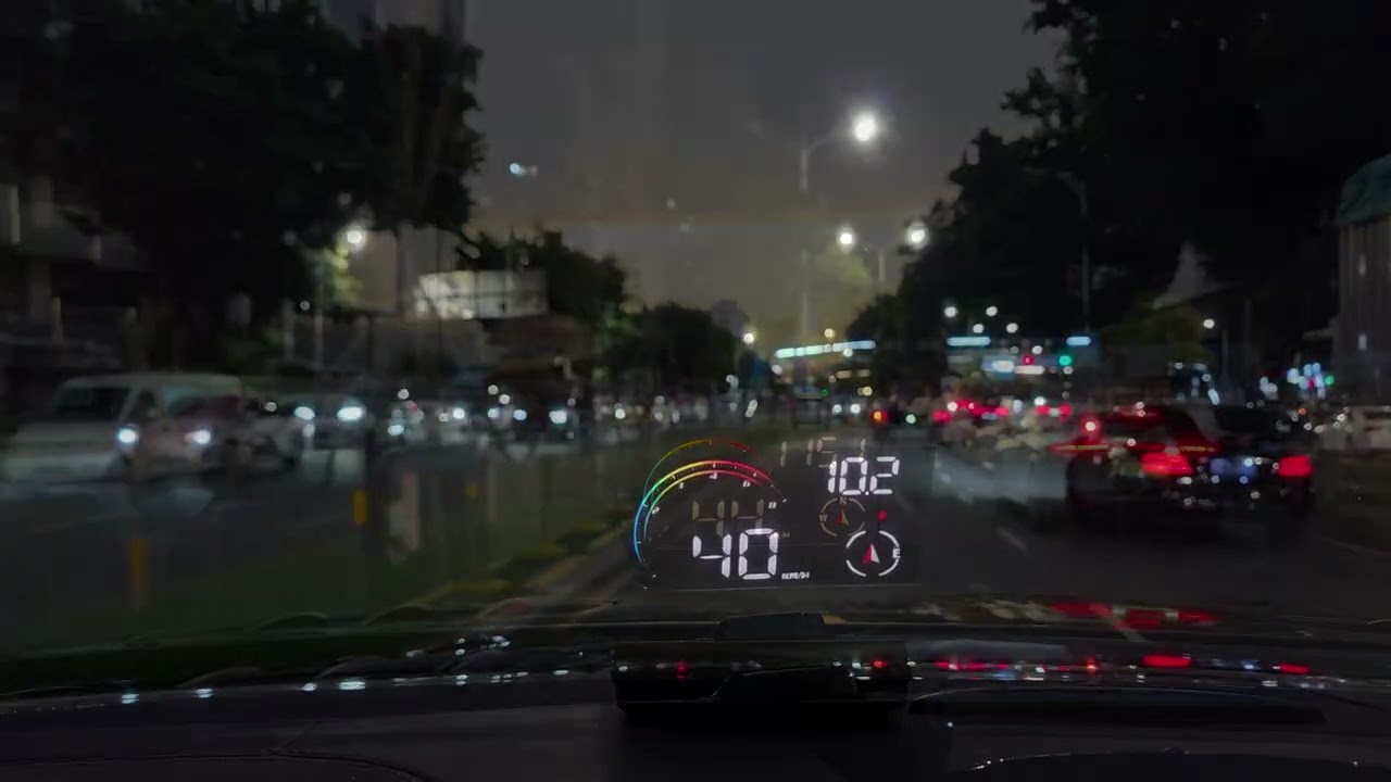 HUD Hiển Thị Tốc Độ K&iacute;nh L&aacute;i &Ocirc; T&ocirc; Vietmaps M24 #oto #phụkiện&ocirc;t&ocirc; #hudoto #oto