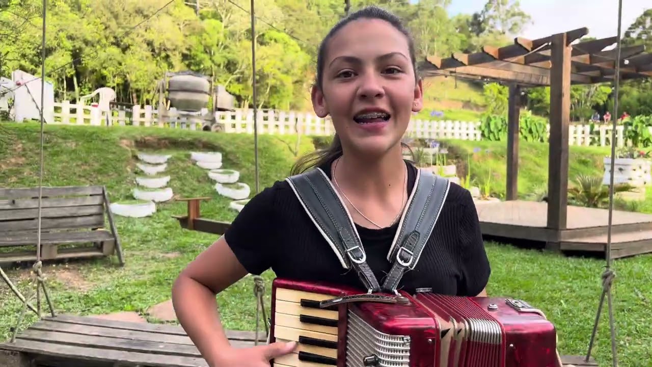 Sonhando na vaneira 🎶- Naty Gaiteira 🪗(cover)