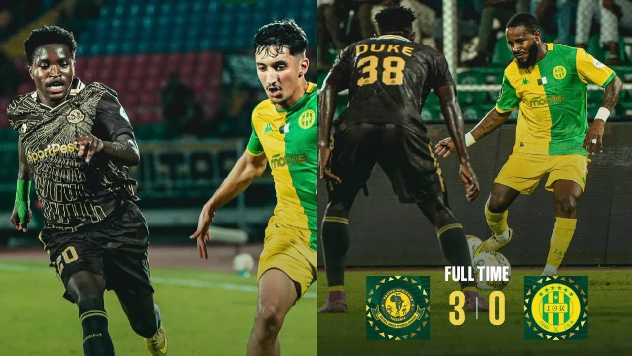HIGHLIGHTS: YANGA vs JS KABYLIE (3:0).caf champions league. All attempt and goals.