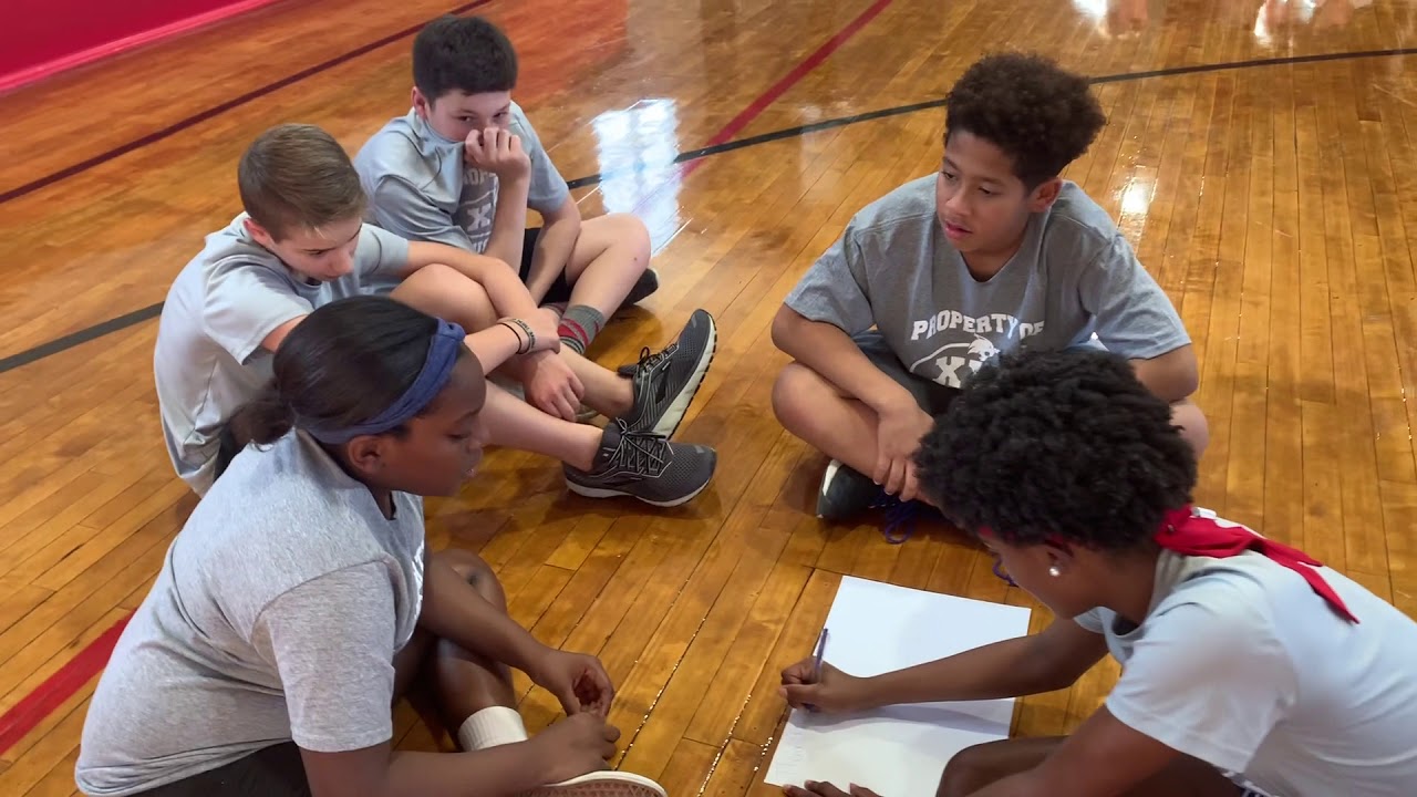 Emily Domingue- Basketball HIIT training at Brusly Middle School in West Baton Rouge Parish