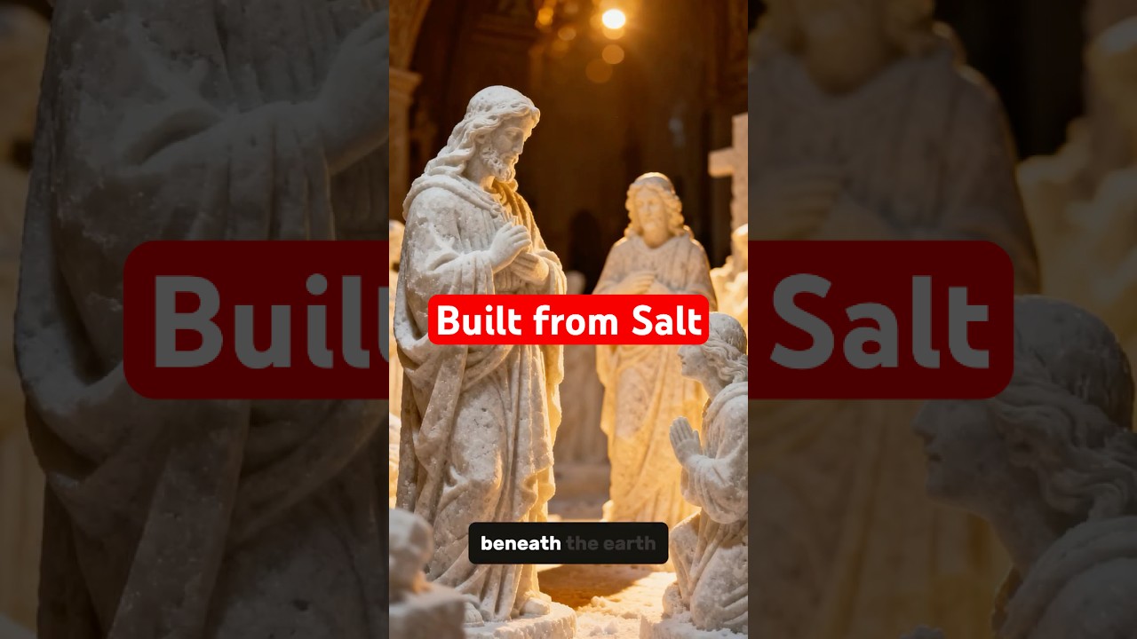 A Cathedral Carved from Salt&hellip; 400 Feet Underground 🕯️✨