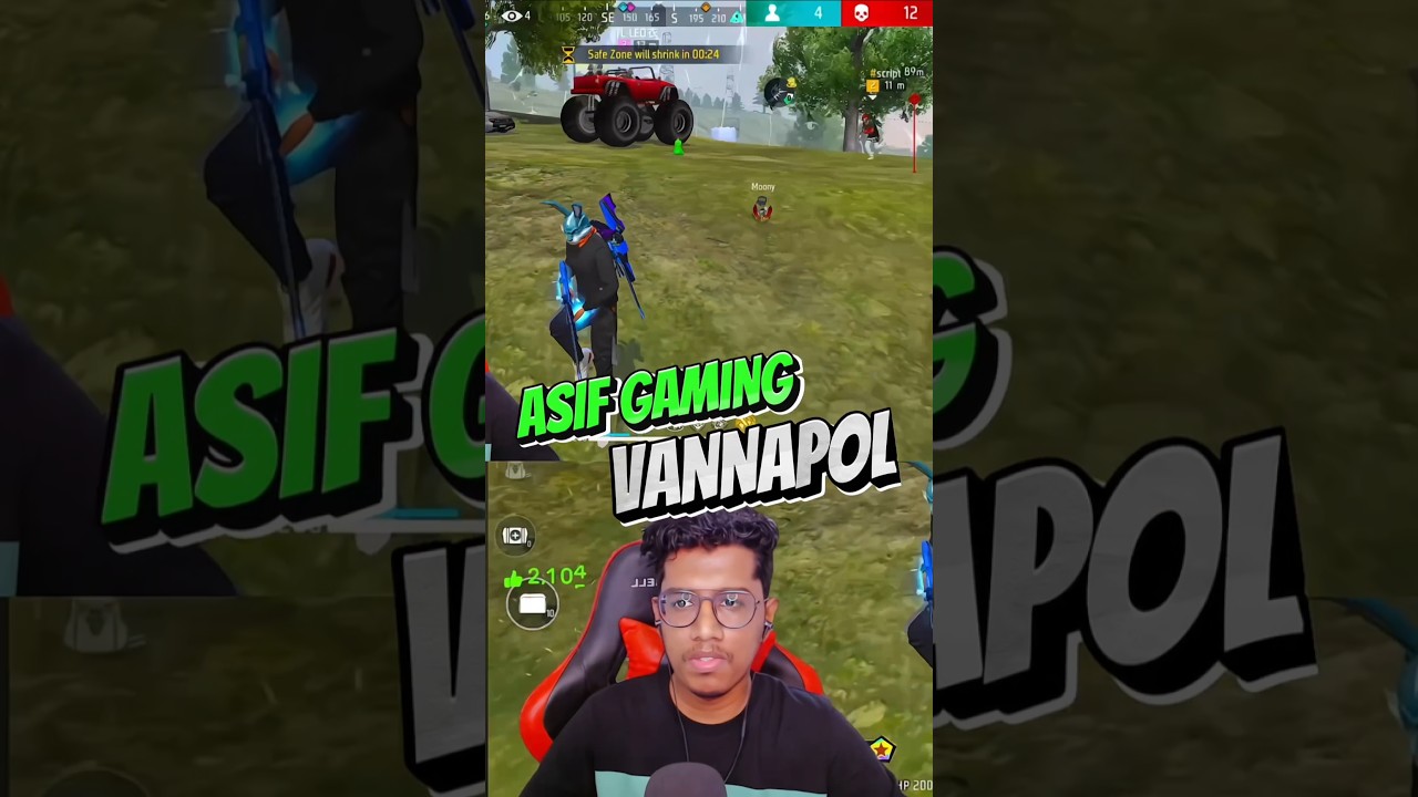 I Meet Asif Gaming Whole Squad In Last Zone 🤍 #freefire #akshayakz #shorts