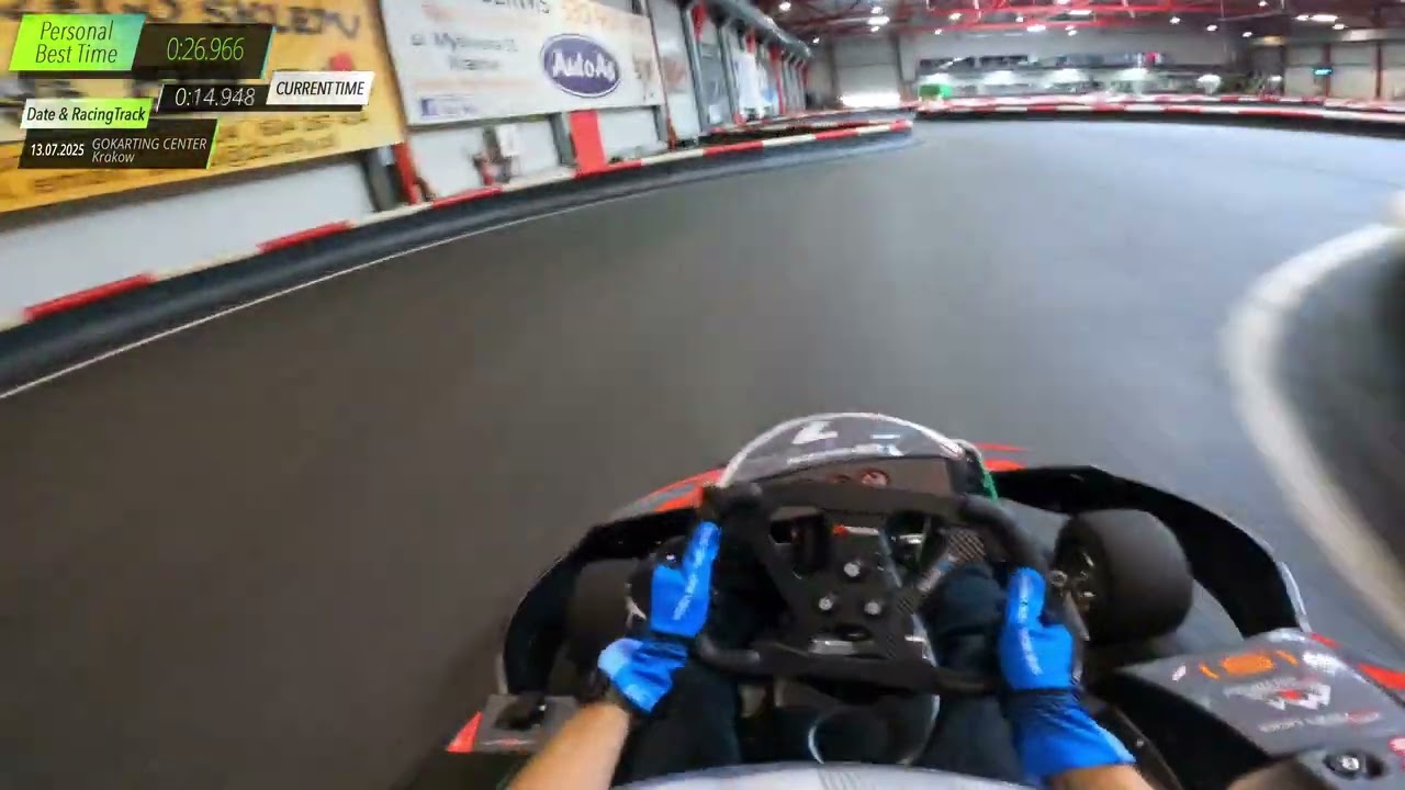 GOKARTING CENTER KRAKOW, BEST LAP 26.966 - 13.07.2025