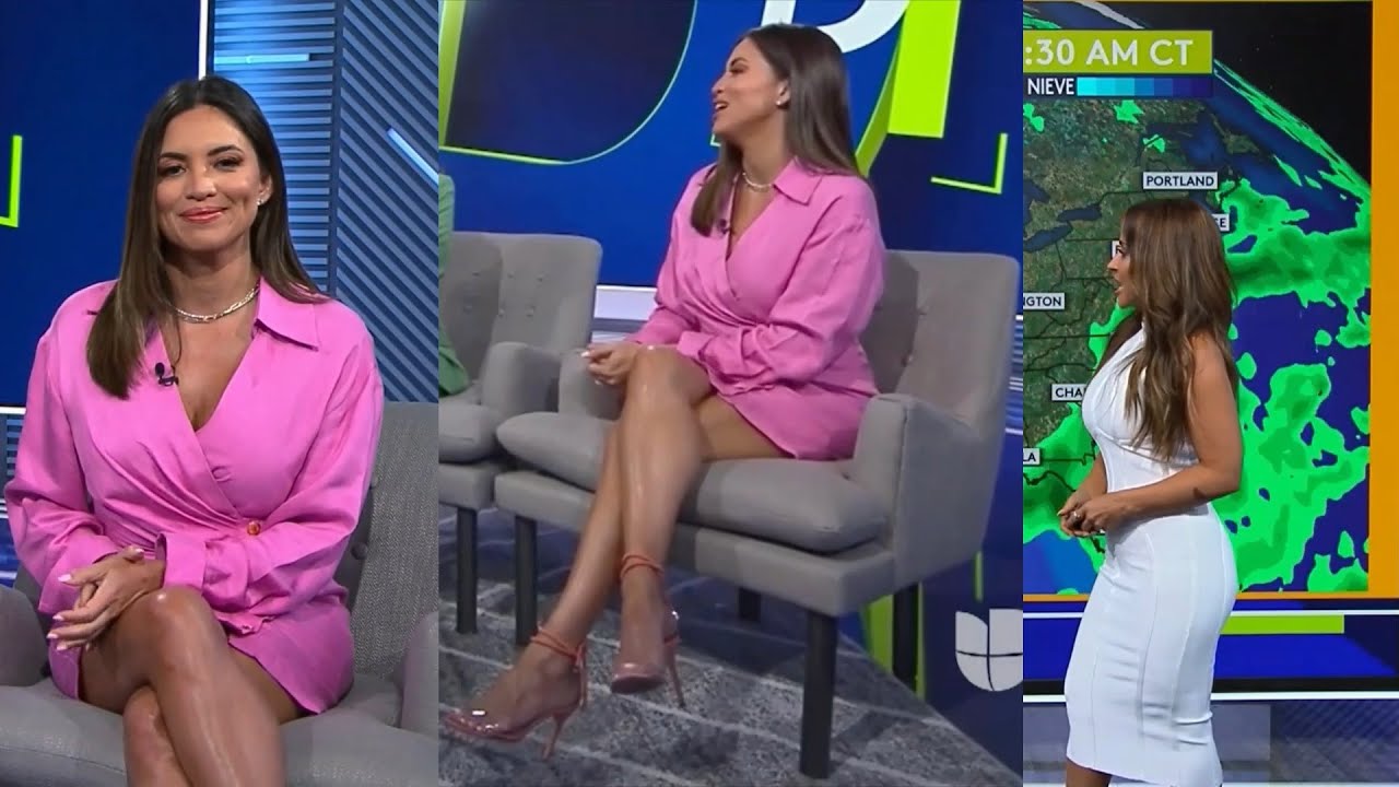 Pamela Silva pretty (and sexy) in pink, Jackie Guerrido, Michelle Galvan 08/14/2023