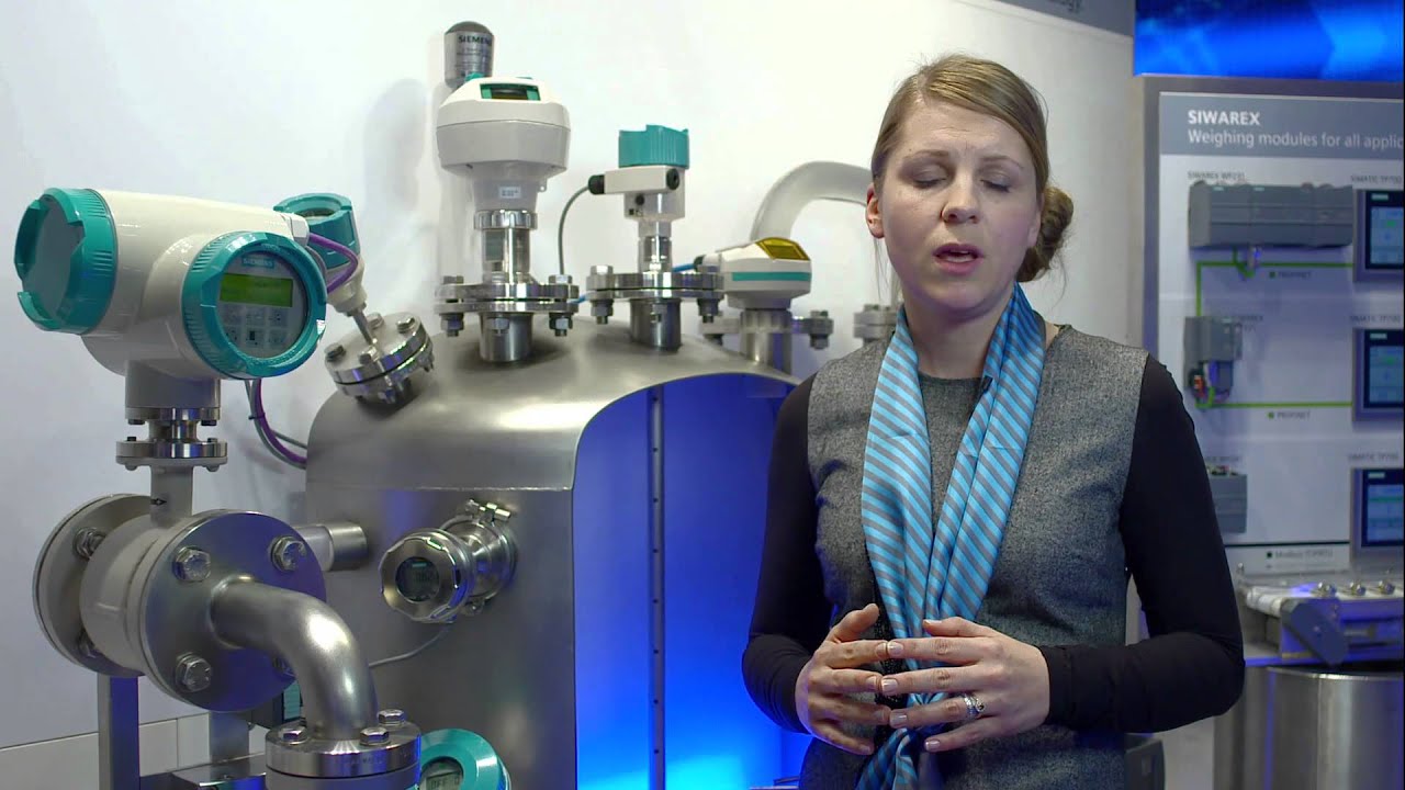 Level measurement with SITRANS LR250 from Siemens