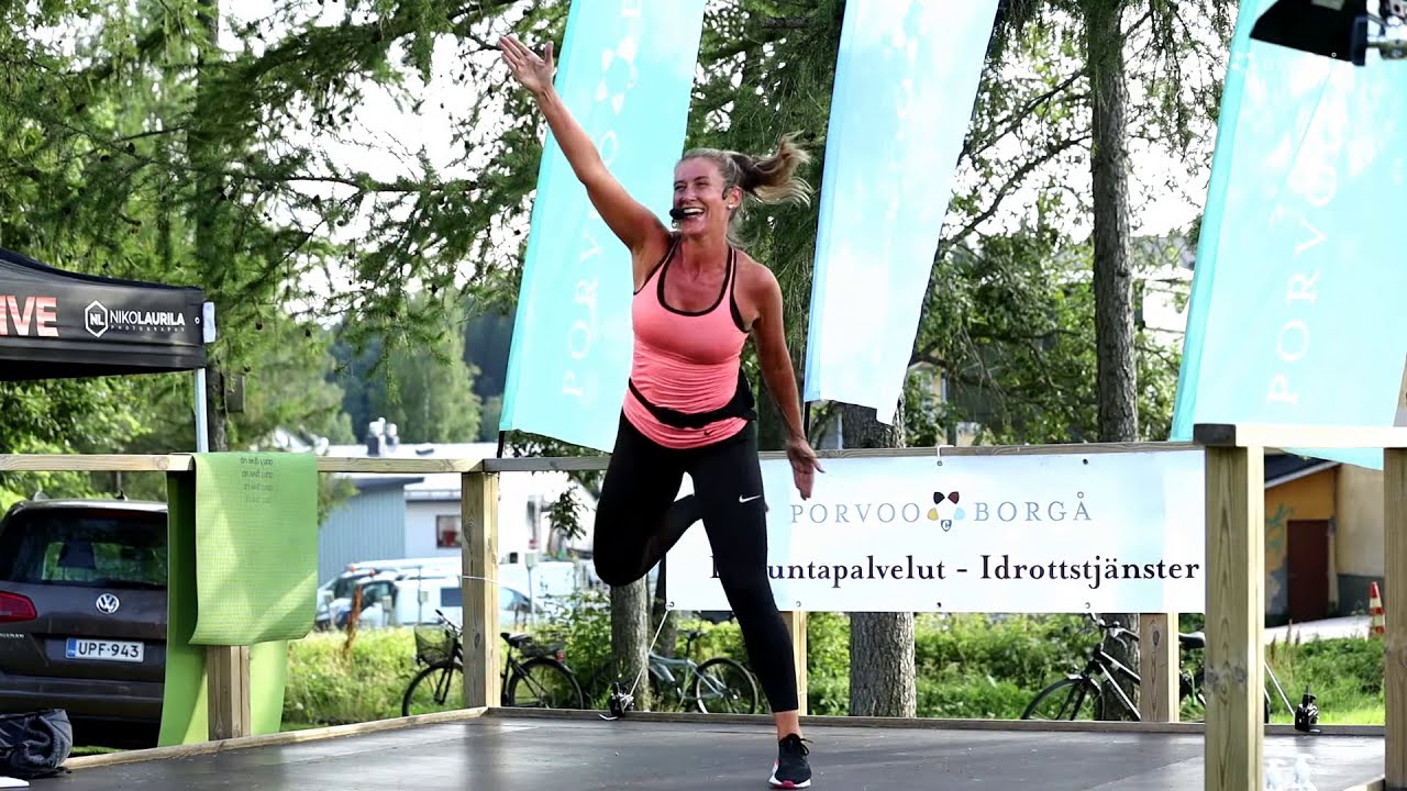Puistojumppa - Parkgymnastik 20.7.2020
