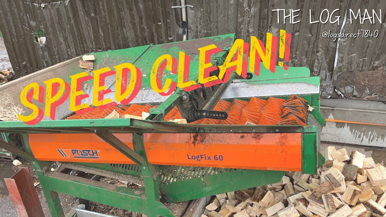 THE BEST WAY TO CLEAN FIREWOOD!?