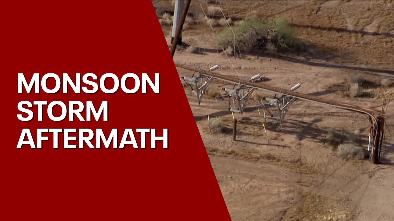 Monsoon 2023: New Phoenix area storm leaves trail of damage