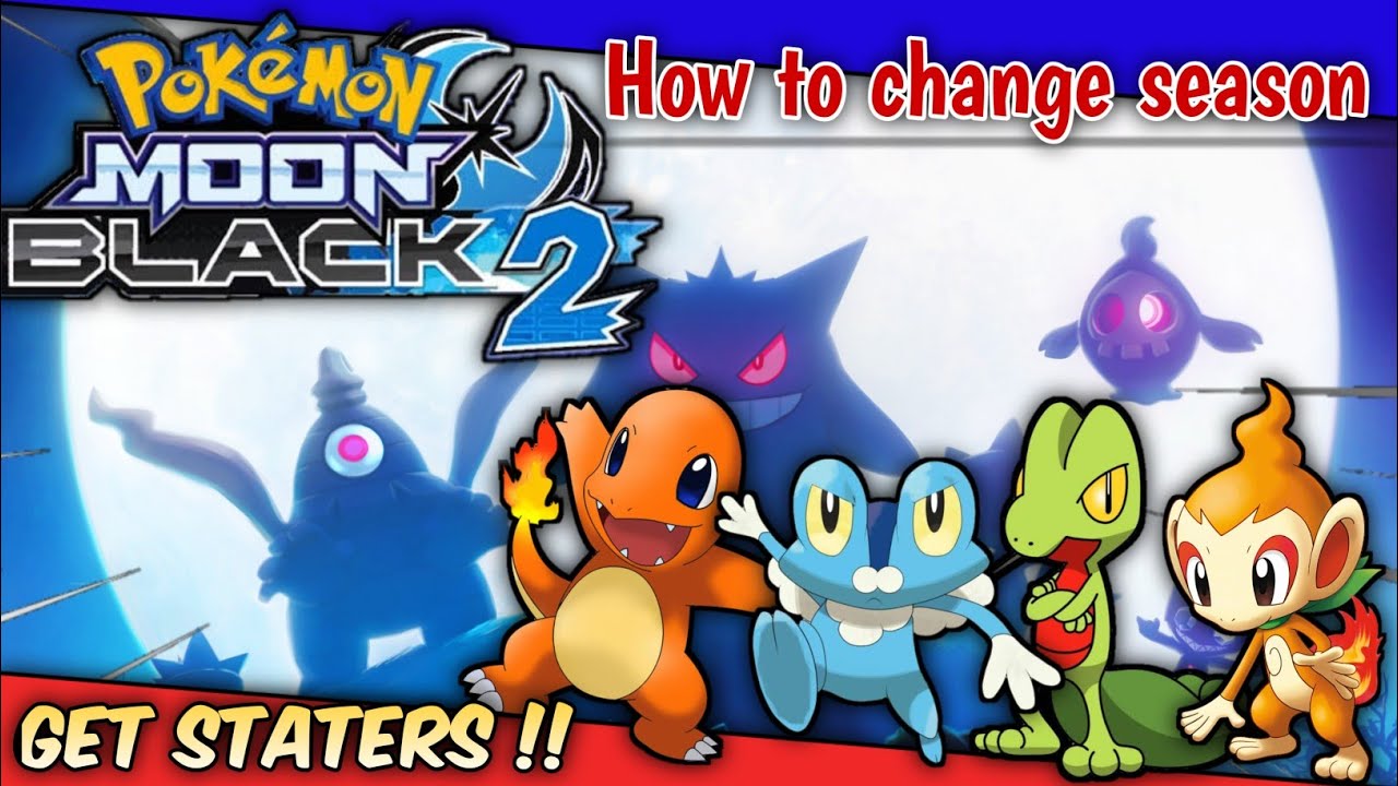 How to get Treecko and change season | Pokemon moon black 2 |
