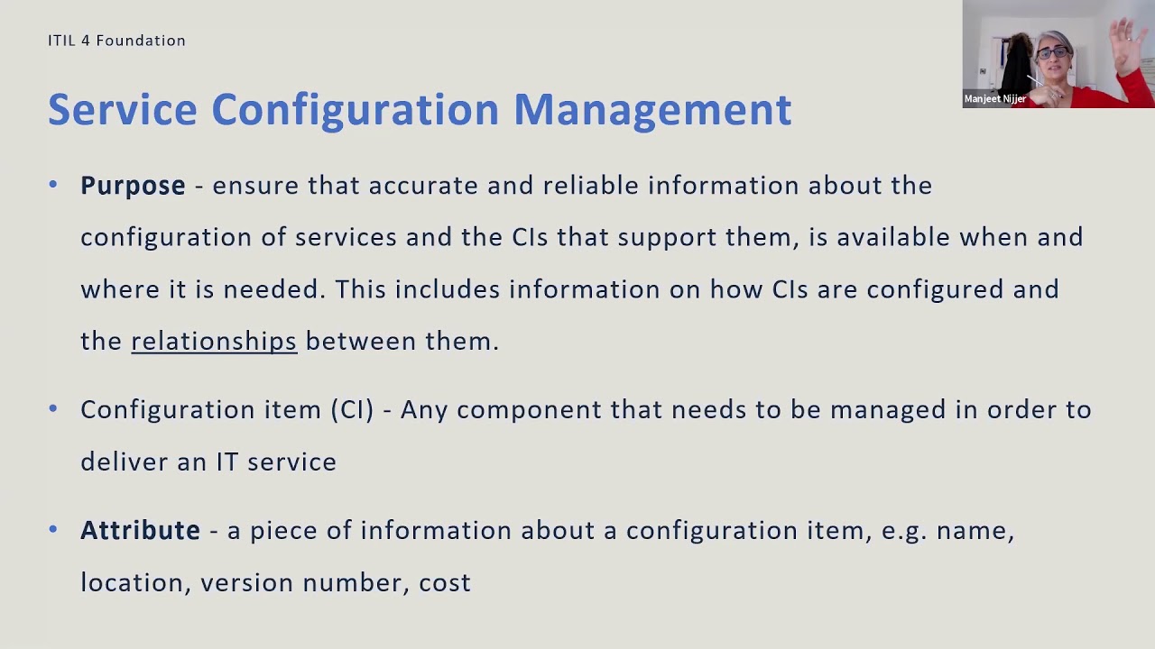 ITIL&reg; 4 Exam Preparation | Service Configuration Management | MKC Training