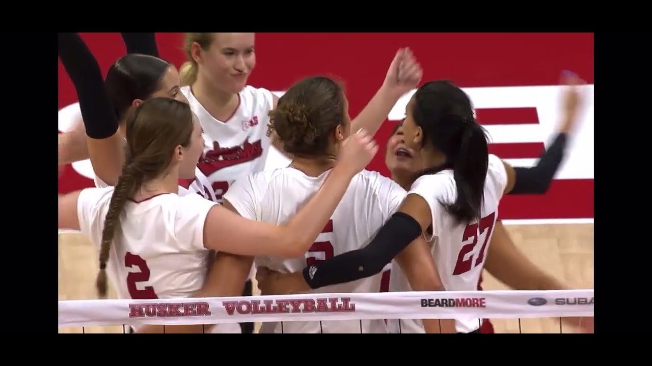 Nebraska vs Utah State (Women’s Volleyball) 8/25/23