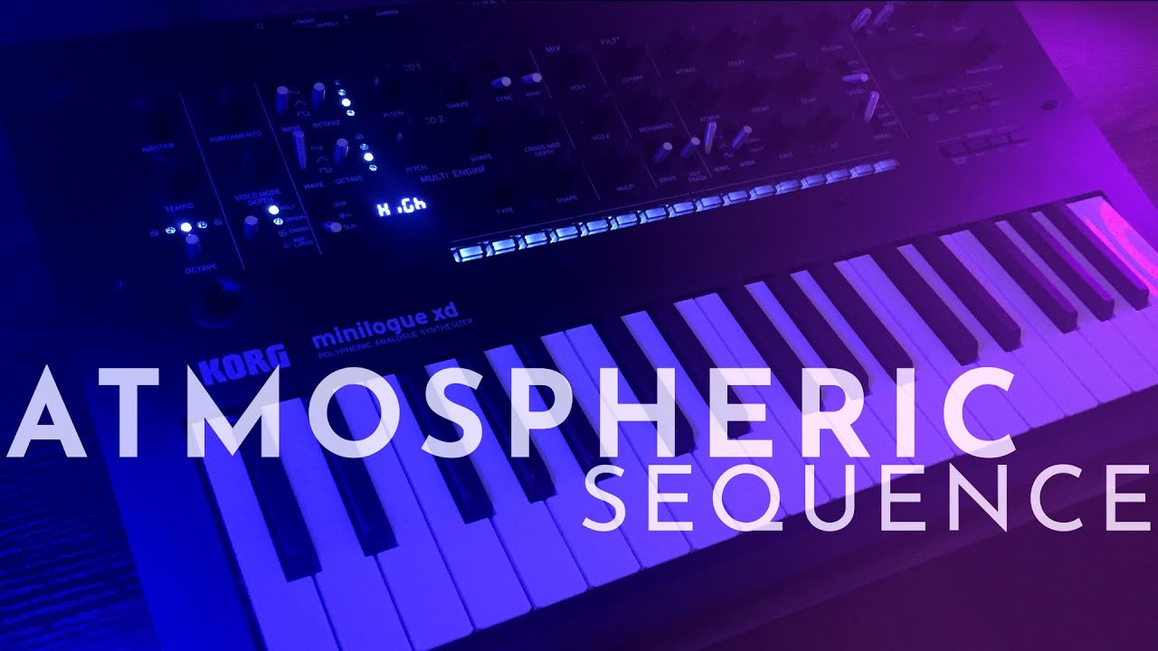 Ambient, Atmospheric, Cinematic Sequence - Lofi Synth music (live in one take)