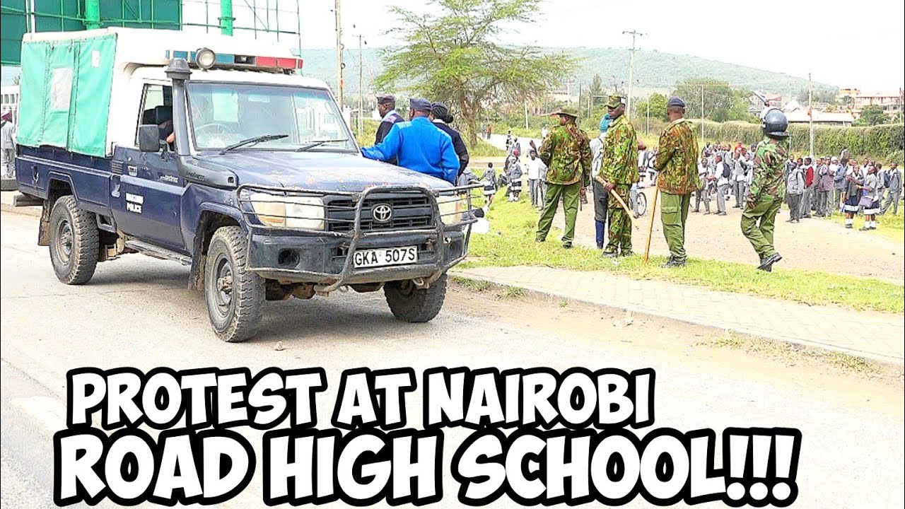 BREAKING: Nairobi Road High School PROTEST Over Student TR4GIC D3ATH!!!
