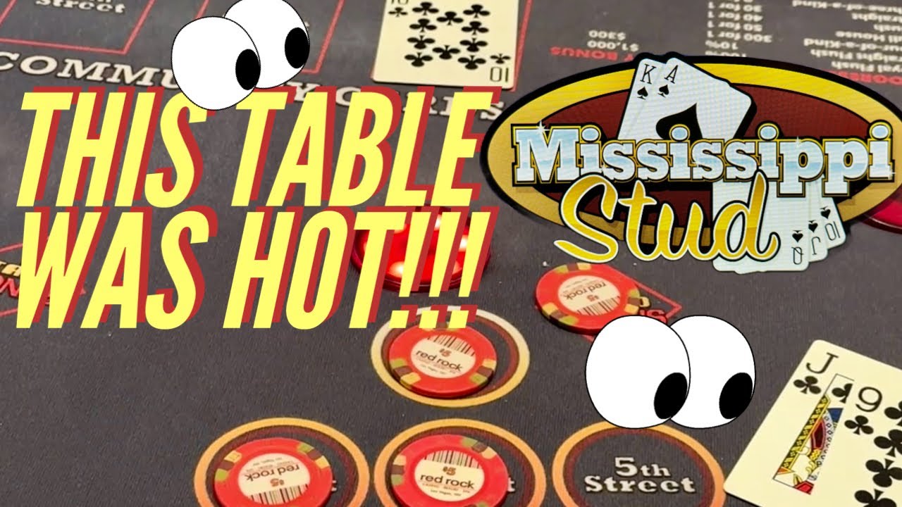 I Have A Feeling This Is Going To Be A Great Session Of Mississippi Stud Poker In Vegas!