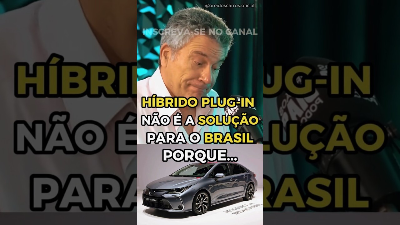 CARRO H&Iacute;BRIDO &eacute; o FUTURO do BRASIL?! 🤔 #carros #hibridos