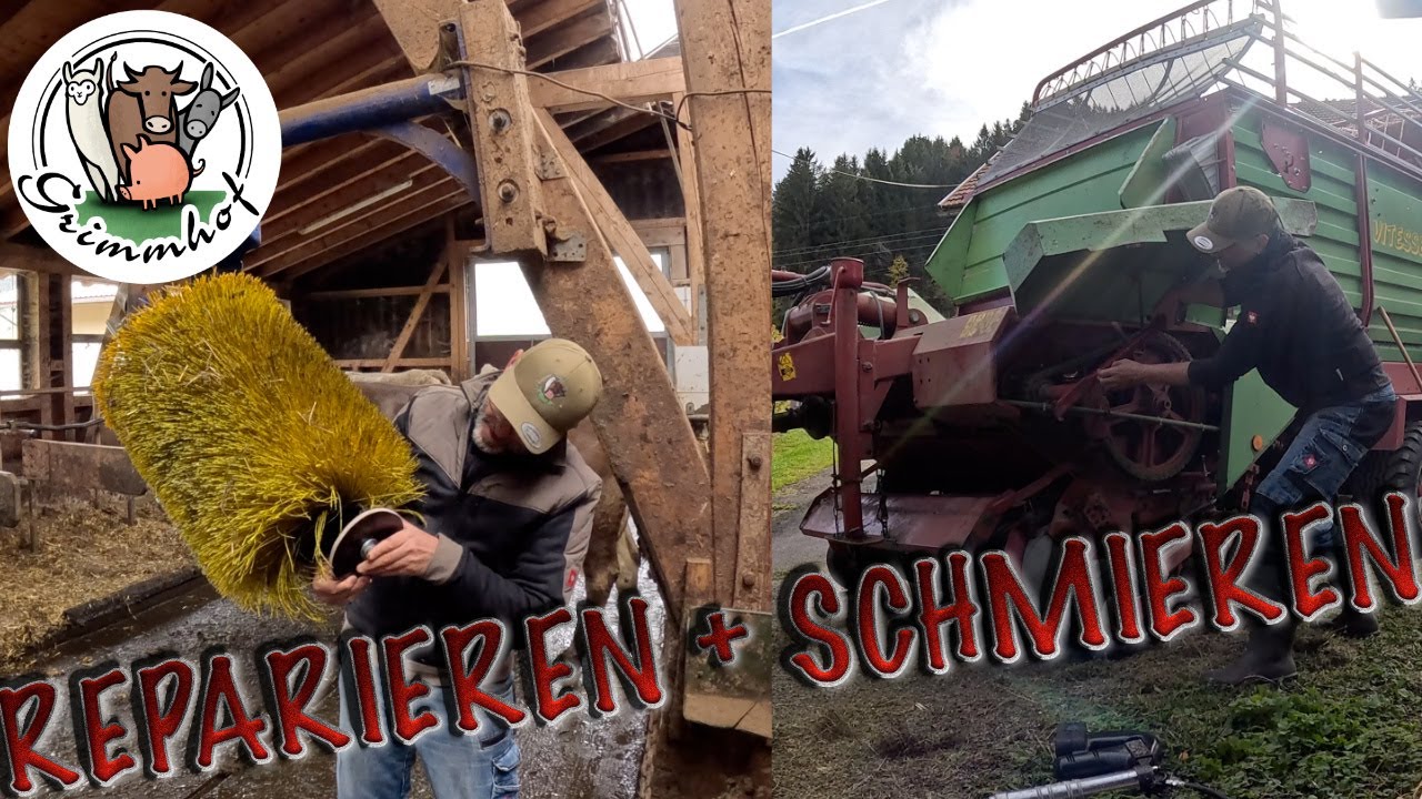 FarmVLOG#357 - Reparieren und Schmieren
