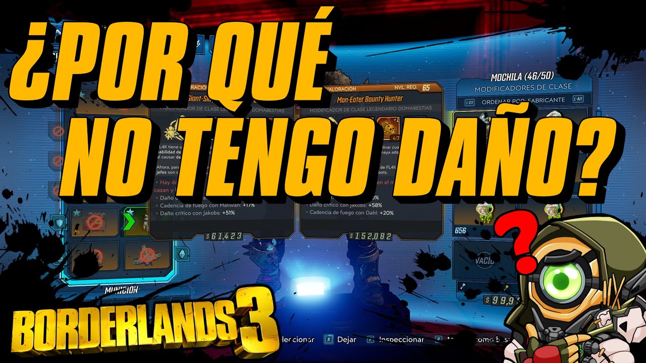 &iquest;Por qu&eacute; no hago da&ntilde;o? | Borderlands 3