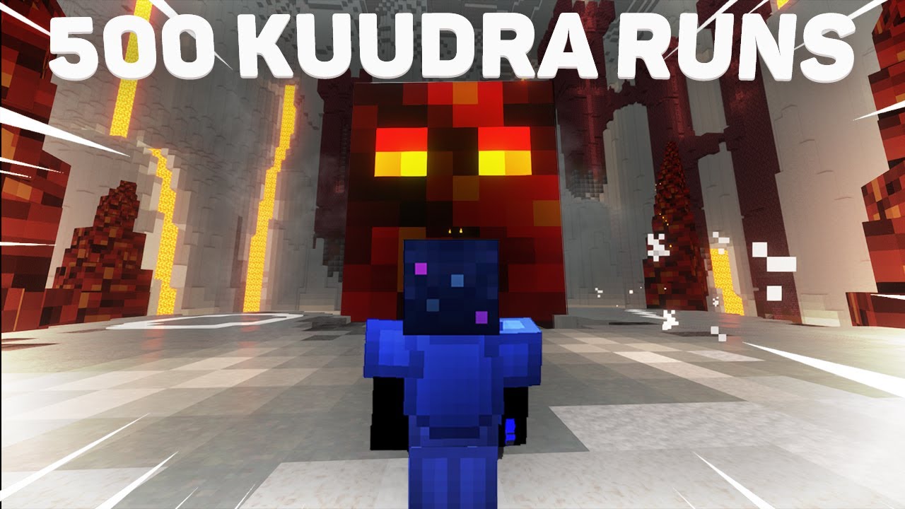 I Did 500 T5 Kuudra Runs | UNBELIEVABLE MONEY |  Hypixel Skyblock