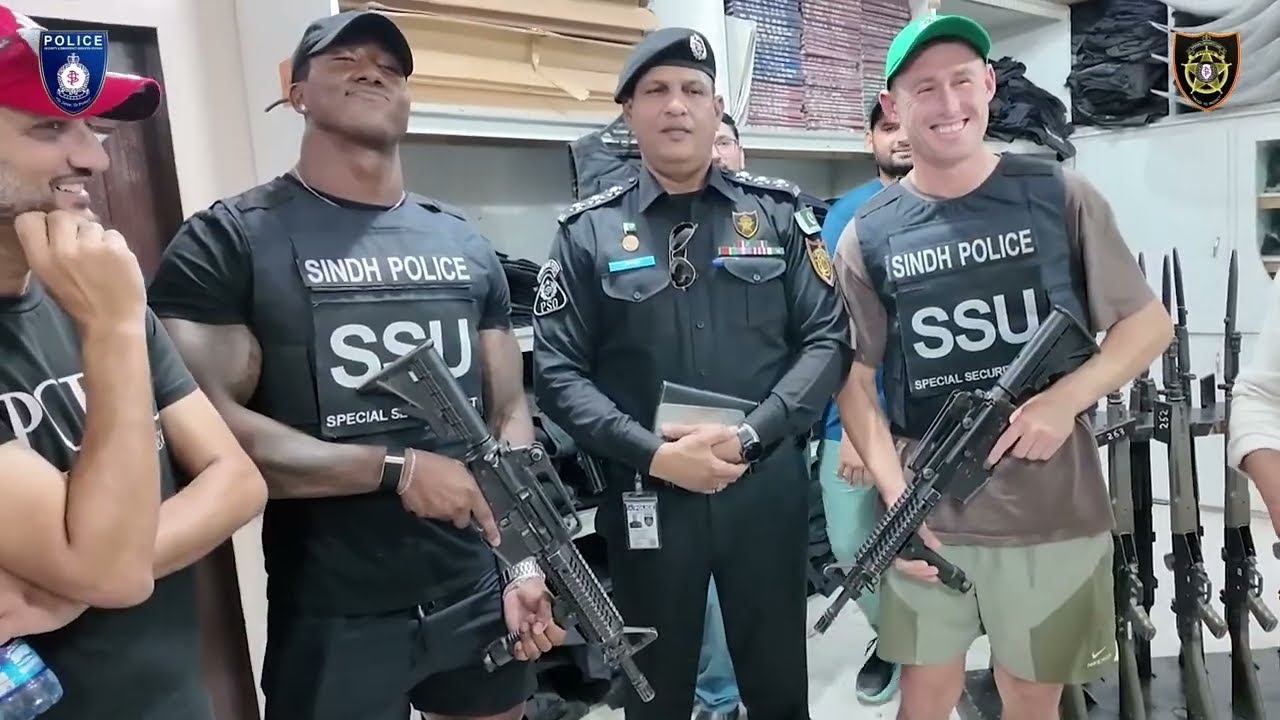 Hyderabad Kingsmen players and officials visited the Special Security Unit (SSU) headquarters