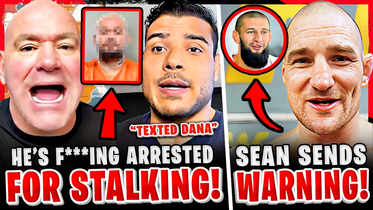BREAKING! Former UFC Fighter ARRESTED for STALKING! Sean Strickland SENDS A WARNING to Khamzat!