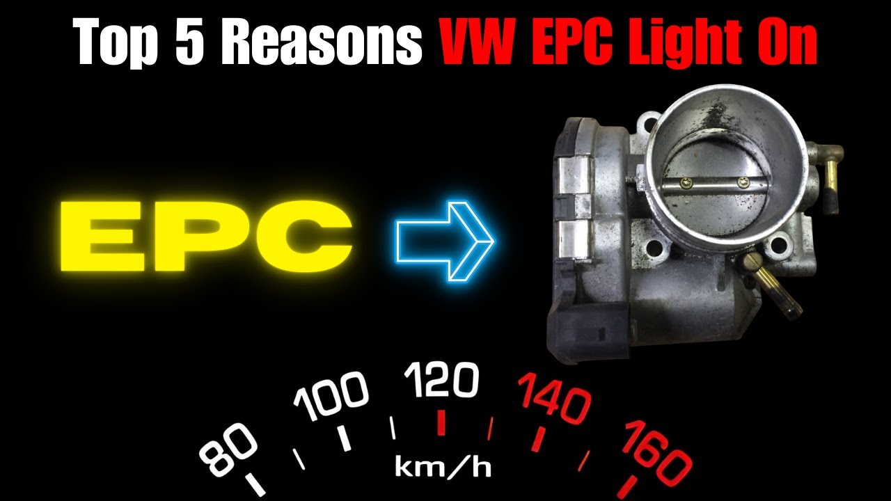 5 основных причин, по которым загорается индикатор EPC на Volkswagen || Объяснение предупреждающе...