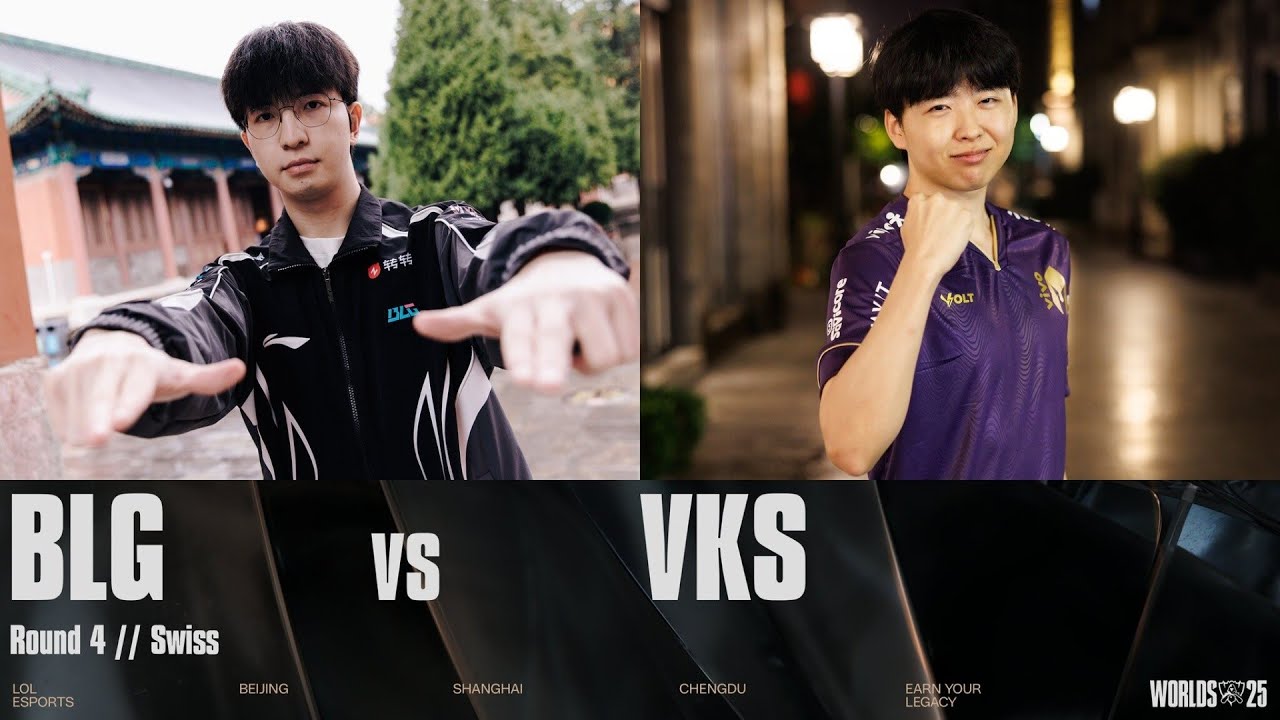 BLG vs VKS | WORLDS 2025 | Swiss | Game 1 | BILIBILI GAMING DREAMSMART vs Vivo Keyd Stars