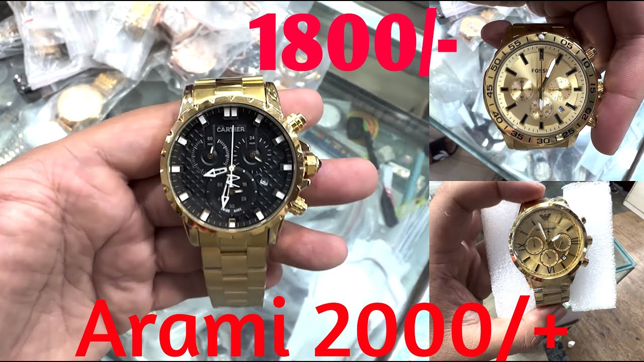 Manish Market Mumbai | Luxury Watches In Cheap Price | Armani Watches Under 2000rs | CST 