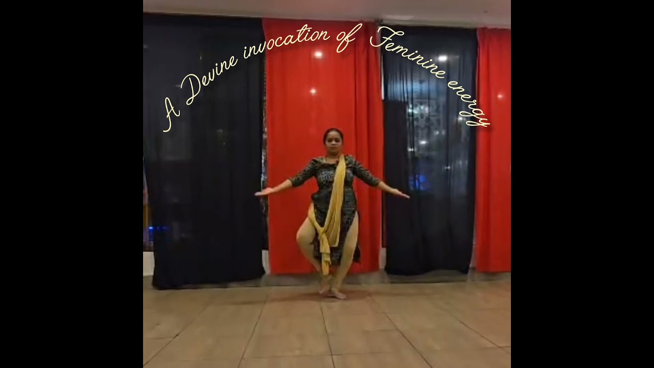 Invoke the Divine energy within you#bharatanatyam #devi dance #feminineenergy