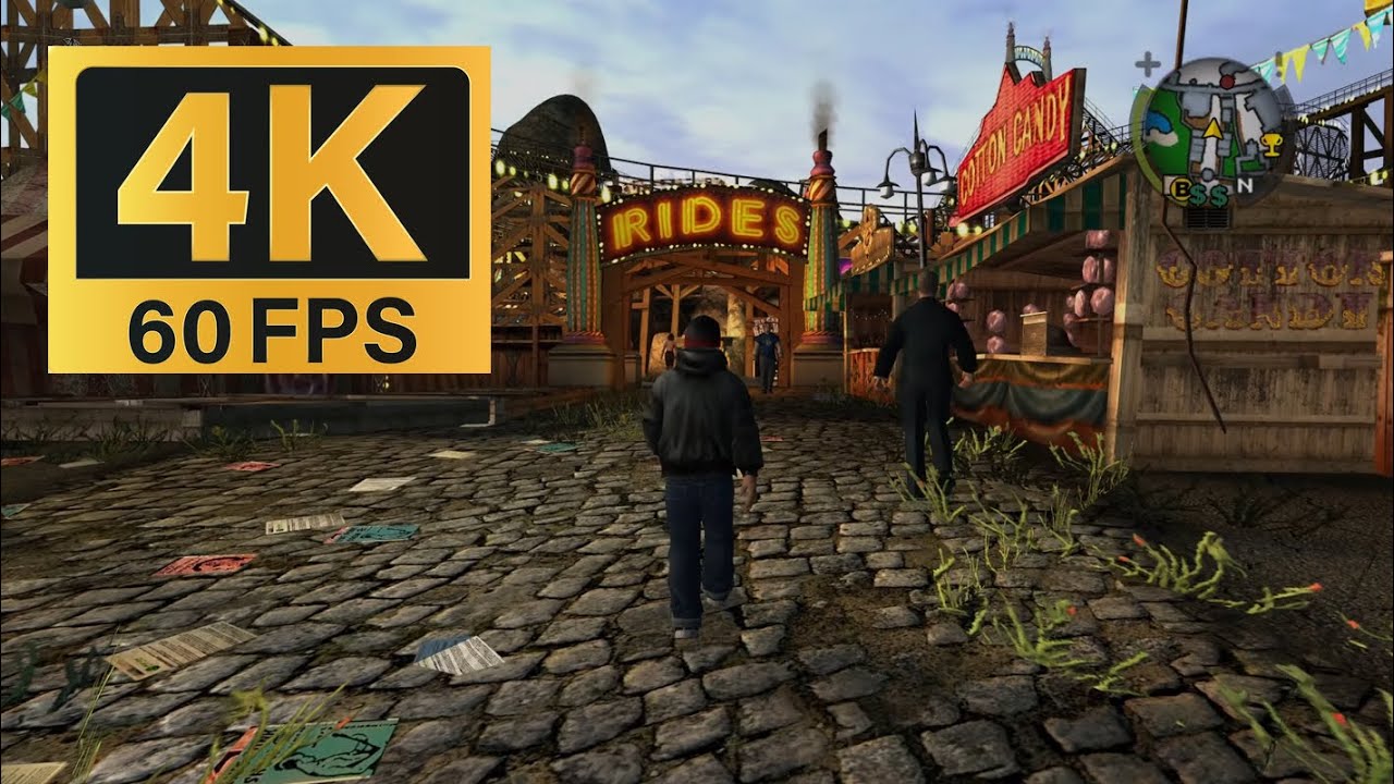 Bully: Scolarship Edition Gameplay (PC) 4K/60FPS en Español (No blur No Fog + Crash FIX)