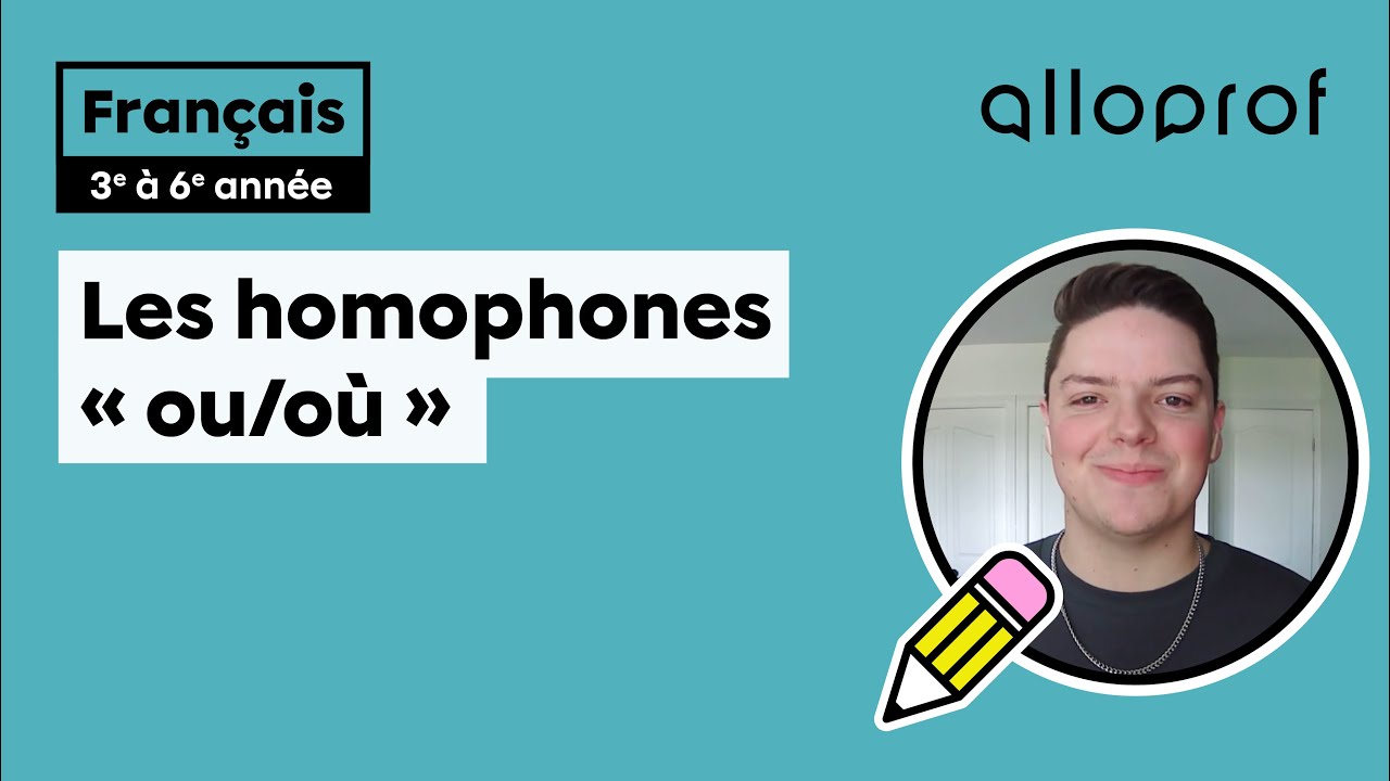 Les homophones « ou/où » | Français | Primaire
