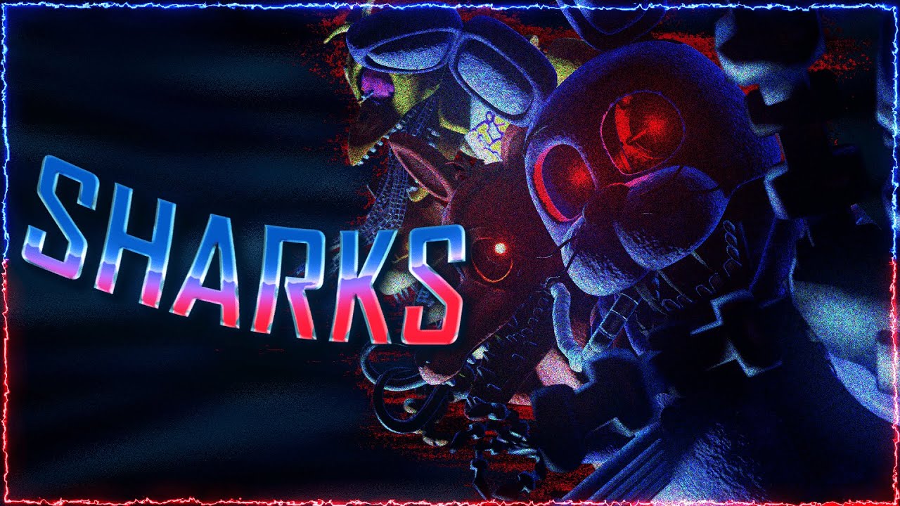 (FNAF/SFM/Blender) Sharks by 