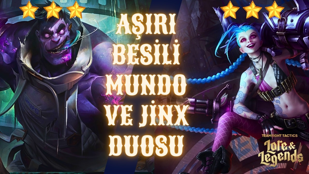 9.4K CANLI MUNDO! 5 ALTINLIKLARA TAŞ ÇIKARAN JİNX (16.6 YAMASI) | Set 16 | LUCKYFLASH TFT