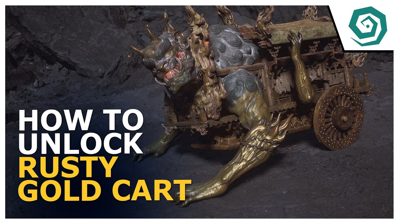 How to unlock Rusty Gold Cart - Chapter 5 - Black Myth Wukong