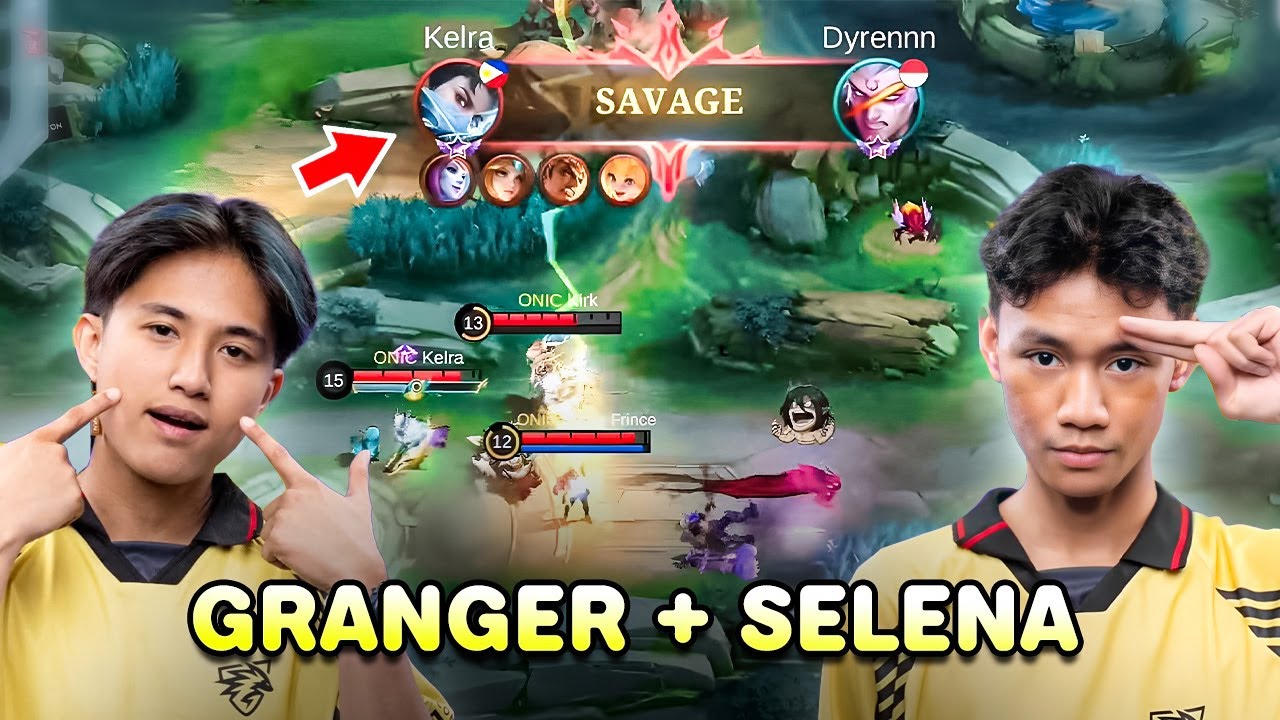 ပျောက်နေတဲ့ Selena / Kelra Savage နဲ့အတူ RRQ ကိုဖြုတ်လိုက်တဲ့ ONIC PH !!!