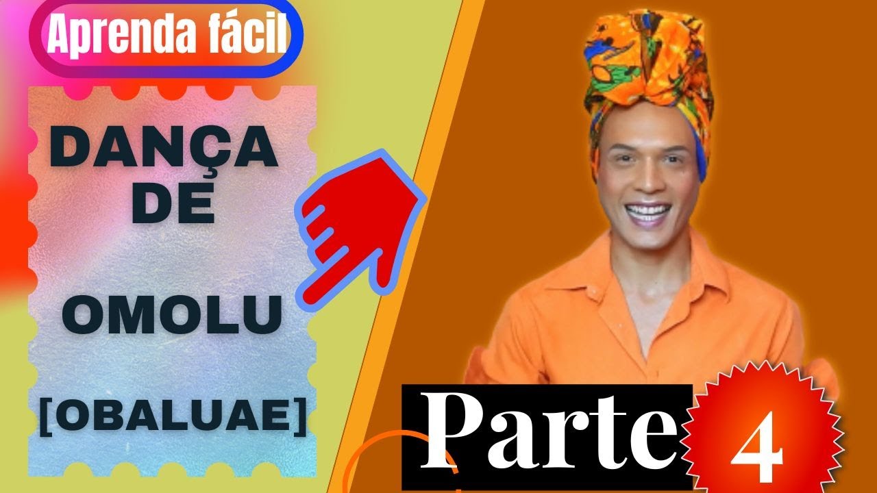 Tutorial Dança Afro (Omolu). Aprenda a dançar para esse Orixá com Dan Oliveira. Fácil aprendizagem.