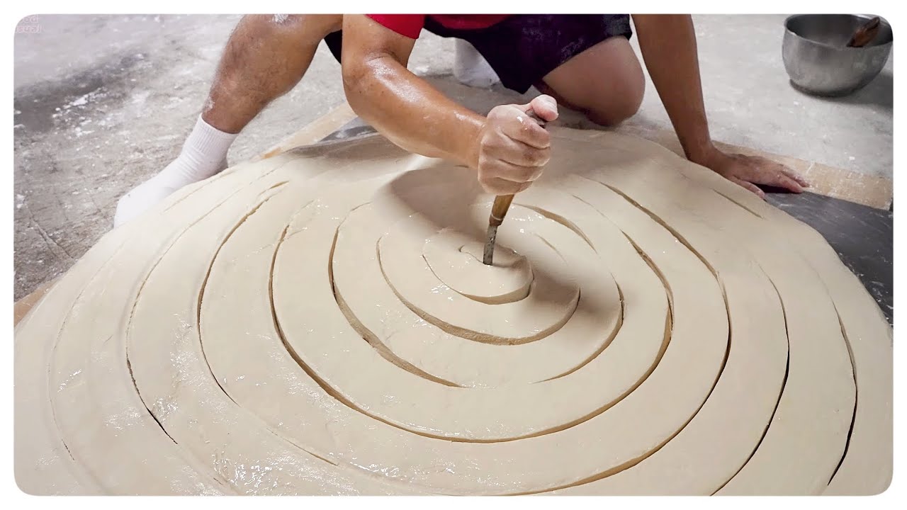 手工麵線製作達人 - Vermicelli , handmade noodle master , making skills -台灣傳統美食