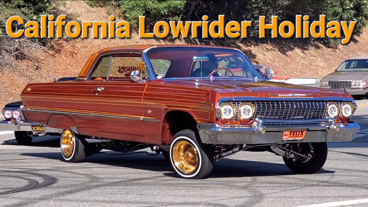 ART on wheels at Elysian Park (Lowriders)