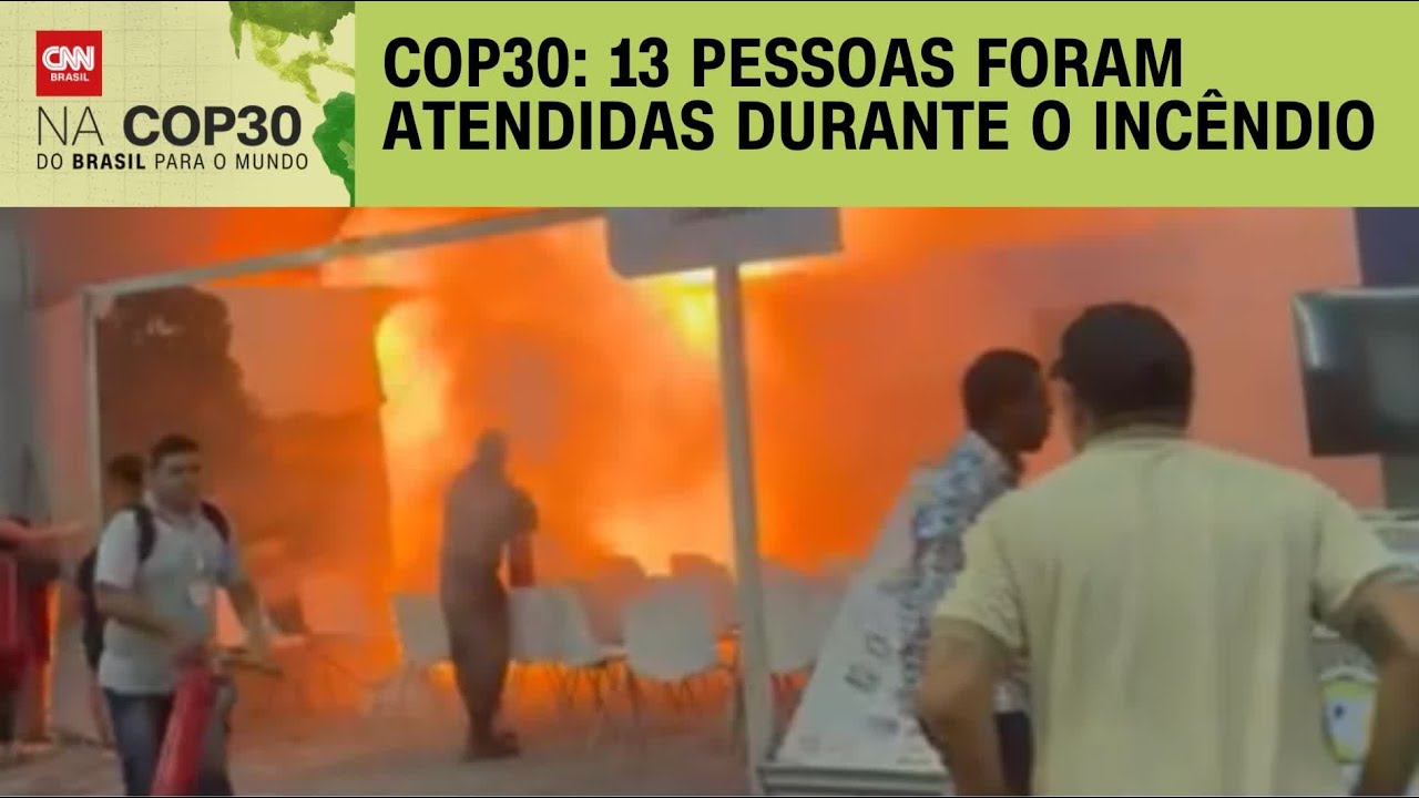 COP30: 13 pessoas s&atilde;o atendidas por inala&ccedil;&atilde;o de fuma&ccedil;a na Blue Zone | CNN NOVO DIA