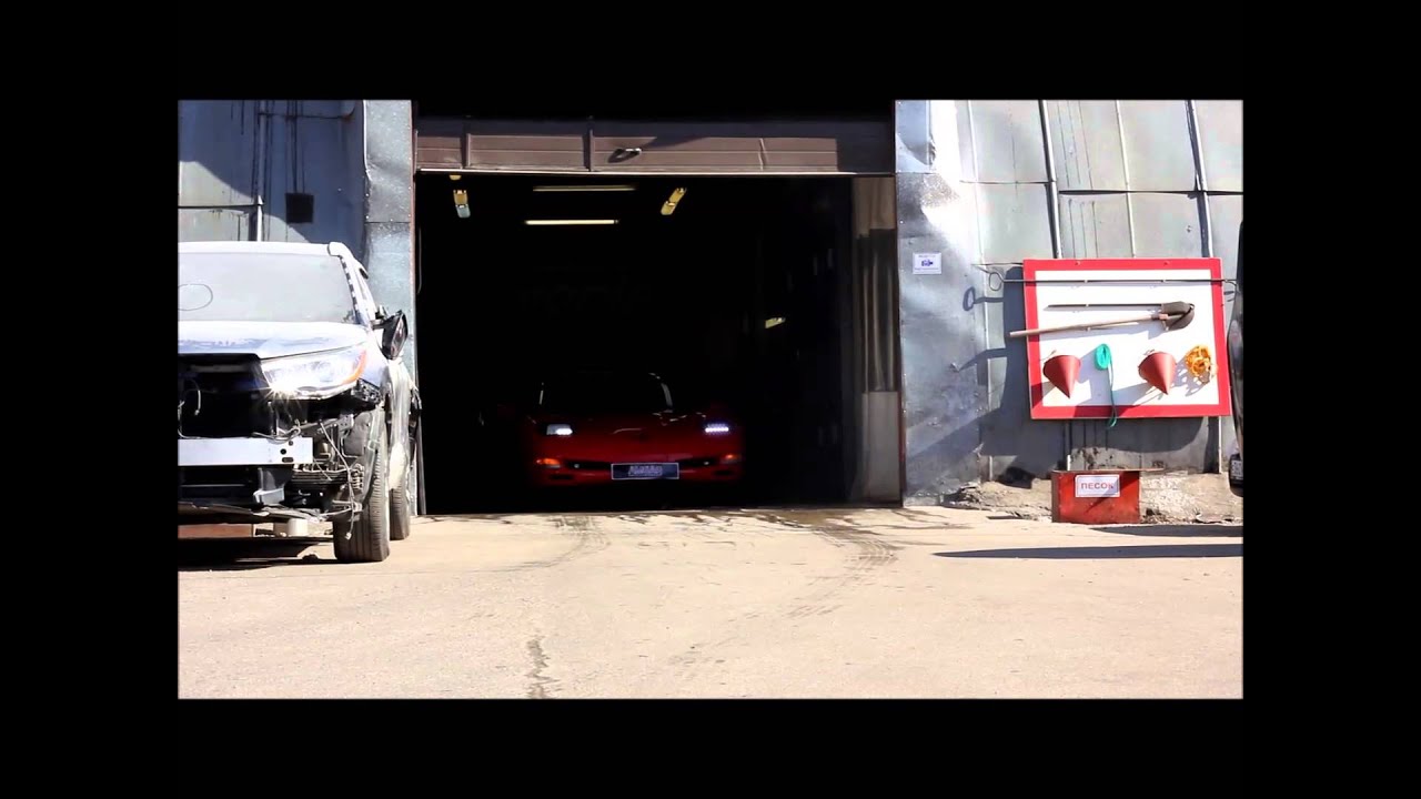 Chevrolet Corvette. Восстановление после ДТП