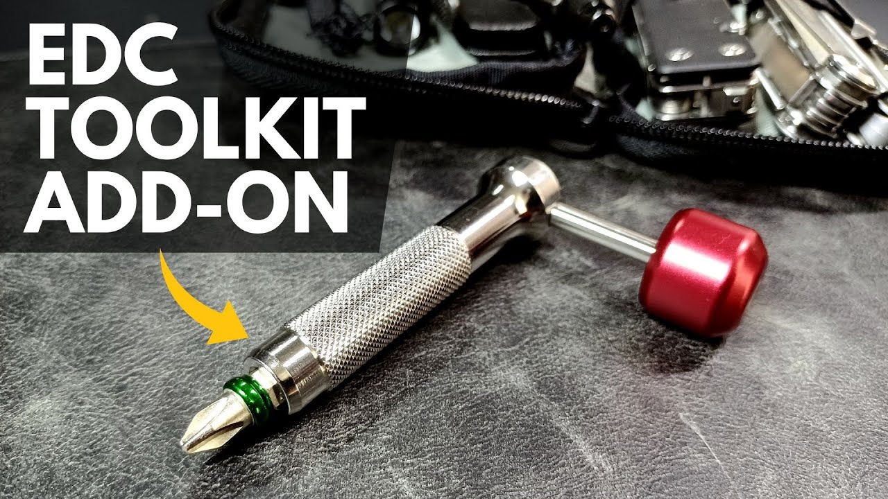 High Speed/ High Torque Bit Driver for an EDC Tool Pouch | 711L Tools Lollipop