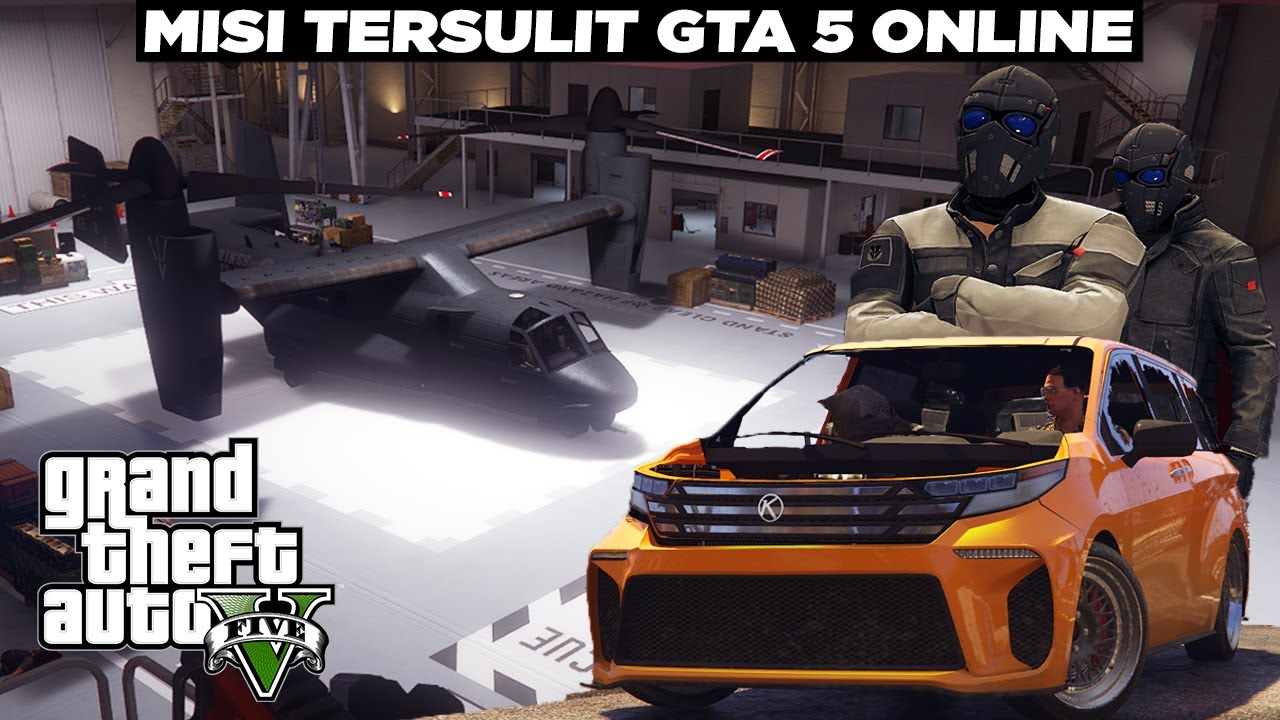 Awalnya Masih Ketawa Ketiwi Lalu EMOSI!! CAPE!! NGULANG TERUS !! 😡🥵 GTA 5 Online Indonesia