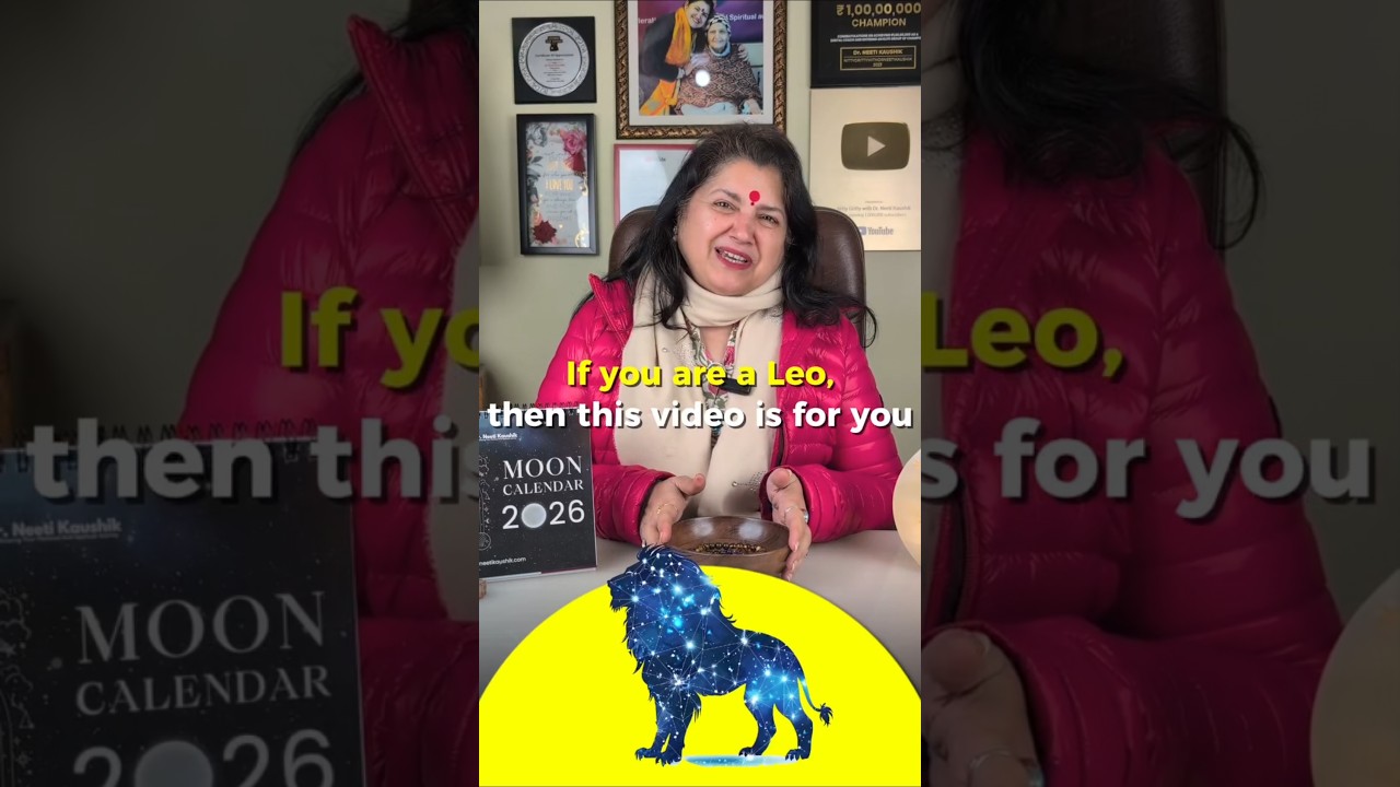 Leos ♌️...this video is for you #nittygrittywithdrneetikaushik