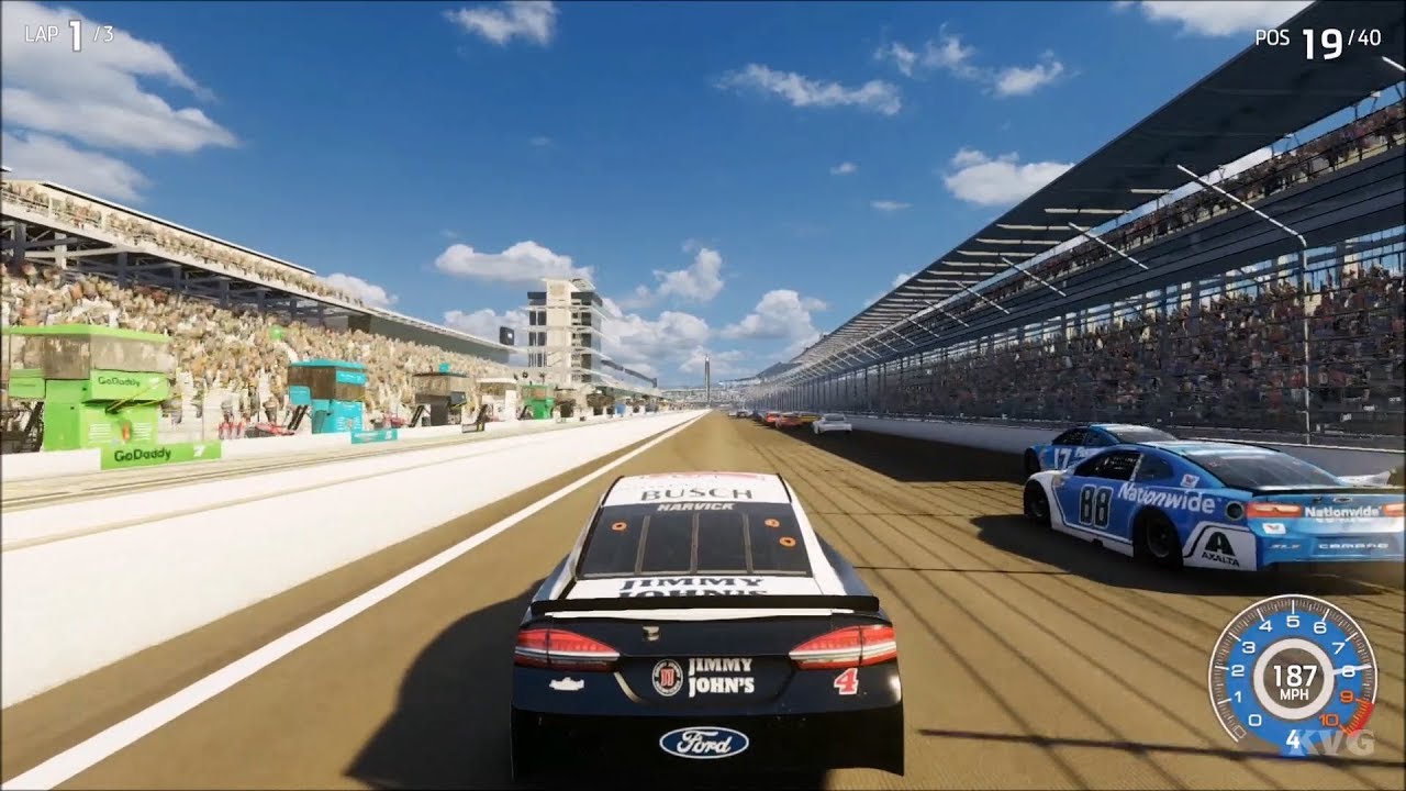NASCAR Heat 3 - Indianapolis Motor Speedway - Gameplay (PS4 HD) [1080p60FPS]